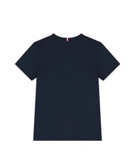TOMMY HILFIGER TH KIDS Short-sleeved T-shirt with logo embroidery dark night navy - Child T-shirt - 5
