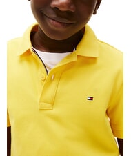 TOMMY HILFIGER TH KIDS Short-sleeved cotton polo shirt yellow star fruit - Child T-shirt - 3