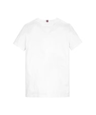 TOMMY HILFIGER TH KIDS Short-sleeved T-shirt with pocket white - Child T-shirt - 4