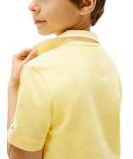TOMMY HILFIGER TH KIDS Children's short-sleeved polo shirt lemongrass - Child T-shirt - 4