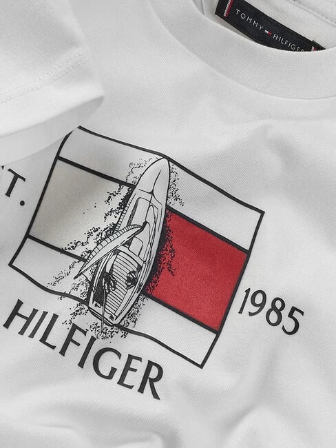 TH KIDS Short-sleeved T-shirt with print white - Child T-shirt