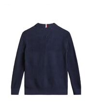 TOMMY HILFIGER TH KIDS Children's cotton cardigan dark night navy - Children's Sweaters - 2