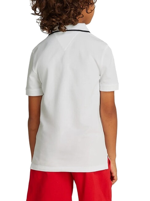 TH KIDS Children's short-sleeved polo shirt white - Child T-shirt