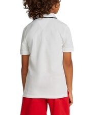 TOMMY HILFIGER TH KIDS Children's short-sleeved polo shirt white - Child T-shirt - 2