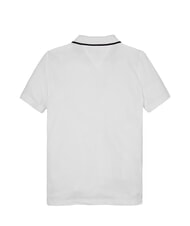 TOMMY HILFIGER TH KIDS Children's short-sleeved polo shirt white - Child T-shirt - 5