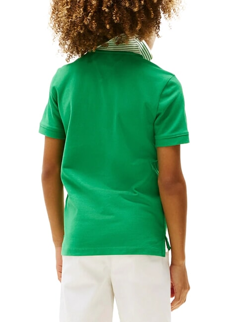 TH KIDS Children's short-sleeved polo shirt radiant green - Child T-shirt
