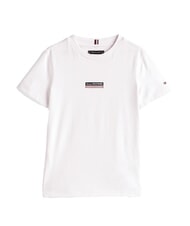 TOMMY HILFIGER TH KIDS Short-sleeved T-shirt with flag white - Child T-shirt - 3