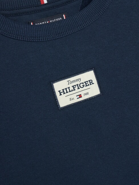 TH KIDS Crewneck sweatshirt with logo patch dark night navy - Baby Sweatshirt