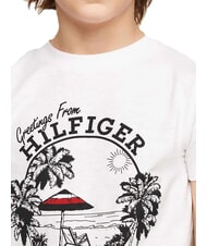 TOMMY HILFIGER TH KIDS Short-sleeved T-shirt with print white - Child T-shirt - 3
