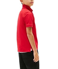 TOMMY HILFIGER TH KIDS Short-sleeved cotton polo shirt primary red - Child T-shirt - 2