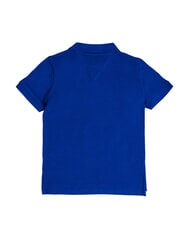 TOMMY HILFIGER TH KIDS Short-sleeved cotton polo shirt wedge blue - Child T-shirt - 5