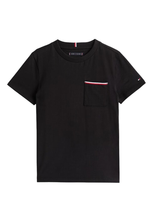 TH KIDS Short-sleeved T-shirt with pocket black - Child T-shirt