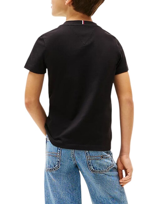 TH KIDS Short-sleeved T-shirt with pocket black - Child T-shirt