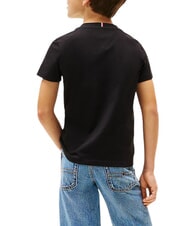 TOMMY HILFIGER TH KIDS Short-sleeved T-shirt with pocket black - Child T-shirt - 2