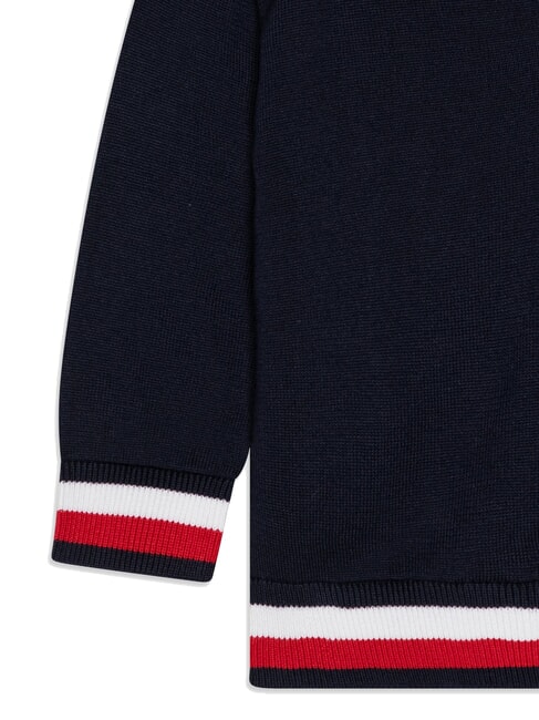 TH KIDS Cotton cardigan with buttons dark night navy - Children's Sweaters