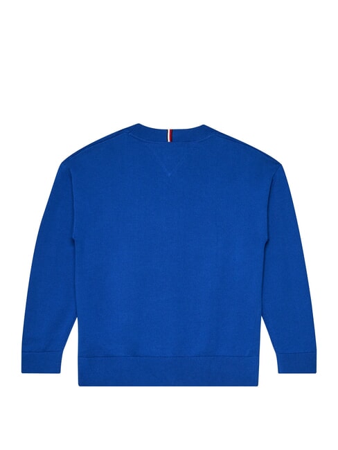 TH KIDS Cotton crew neck sweater ultra blue - Children's Sweaters