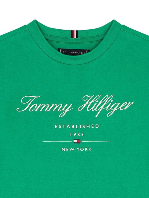 TH KIDS Children's short-sleeved T-shirt with print Olympic Green - Child T-shirt