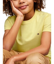 TOMMY HILFIGER TH KIDS Regular fit short sleeve t-shirt yellow star fruit - Child T-shirt - 3