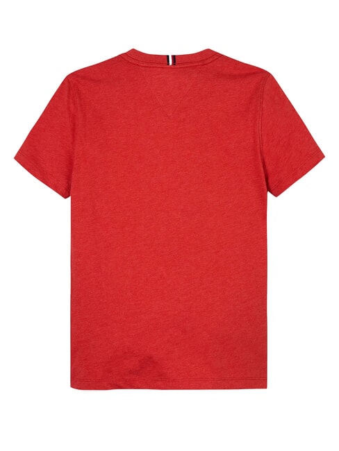 TH KIDS Regular fit short sleeve t-shirt apple red heather - Child T-shirt