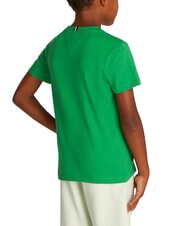 TOMMY HILFIGER TH KIDS Regular fit short sleeve t-shirt radiant green - Child T-shirt - 2