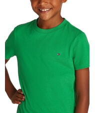 TOMMY HILFIGER TH KIDS Regular fit short sleeve t-shirt radiant green - Child T-shirt - 3
