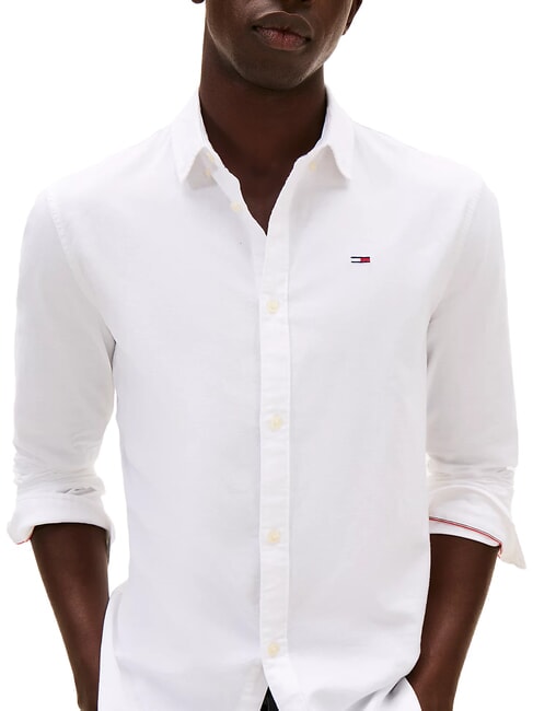 TH JEANS Flag Cotton shirt white - Men's Shirts