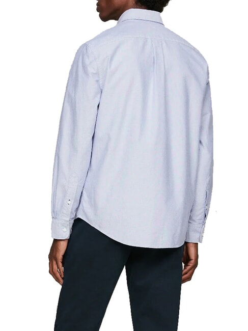 TH  Long-sleeved cotton shirt royal blue - Men's Shirts