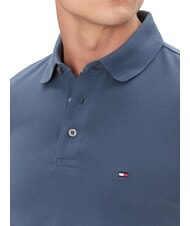 TOMMY HILFIGER 1985  1985 Slim fit polo shirt Aegean Sea - Polo shirt - 3