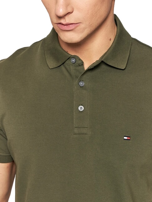 1985  1985 Slim fit polo shirt army green - Polo shirt