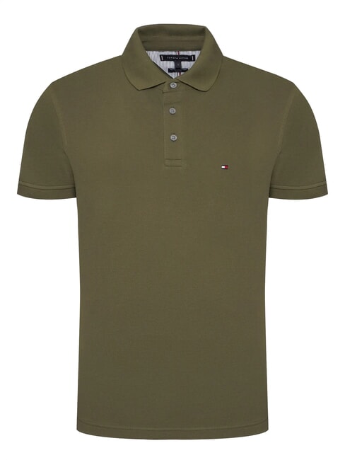 1985  1985 Slim fit polo shirt army green - Polo shirt