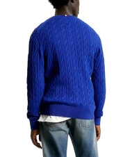 TOMMY HILFIGER TH  Crew neck sweater wedge blue - Men's Sweaters - 2