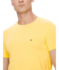 TOMMY HILFIGER  Men's stretch T-shirt lemongrass - T-shirt - 3