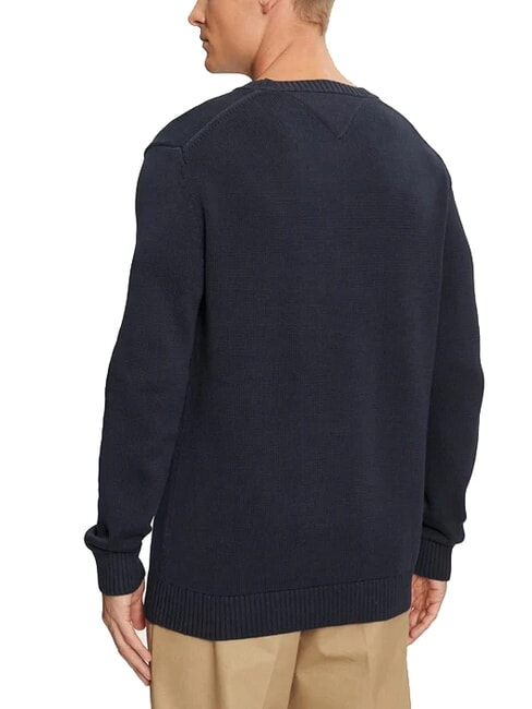 TH JEANS  Cotton crewneck dark night navy - Men's Sweaters