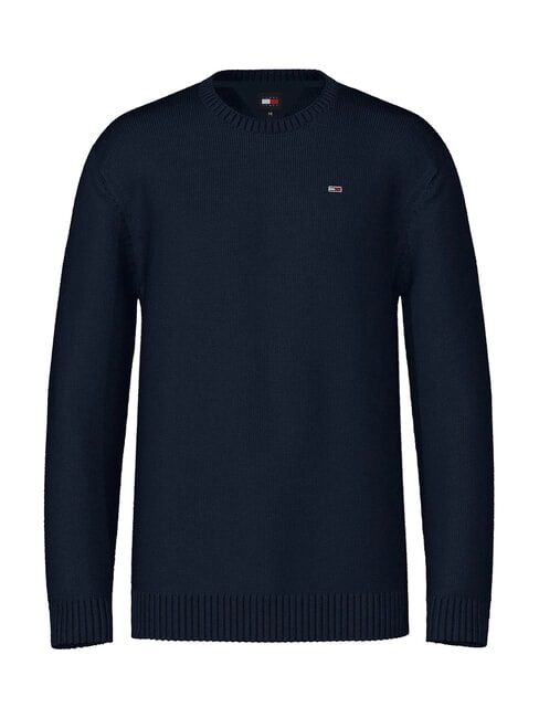 TH JEANS  Cotton crewneck dark night navy - Men's Sweaters