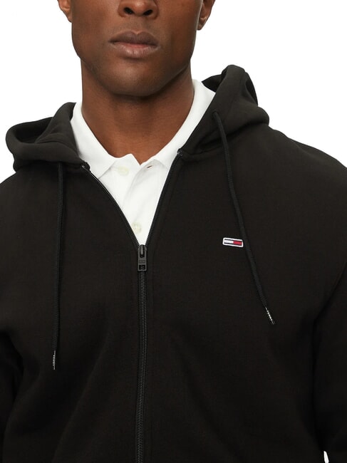 TH JEANS Zip-up sweatshirt black - Sweatshirts