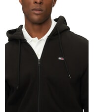 TOMMY HILFIGER TH JEANS Zip-up sweatshirt black - Sweatshirts - 3