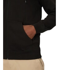 TOMMY HILFIGER TH JEANS Zip-up sweatshirt black - Sweatshirts - 4