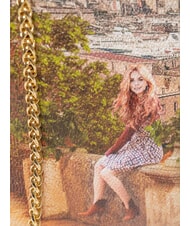 YNOT YESBAG Large clutch with metal shoulder strap lemon tree - Women&rsquo;s Bags - 3