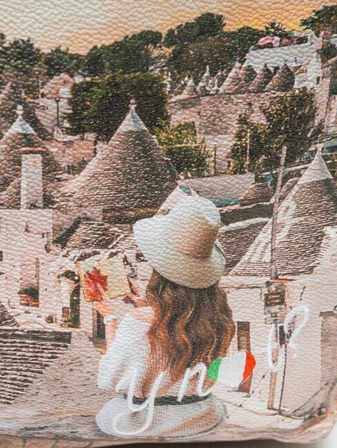 YESBAG Round backpack with two compartments romantic trulli - Women&rsquo;s Bags