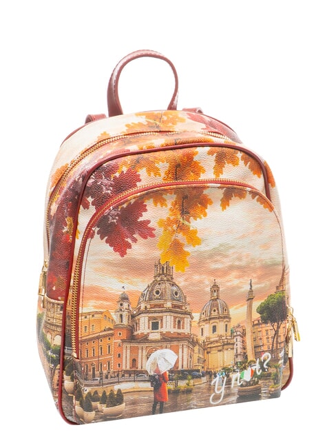 YESBAG Round backpack with two compartments Rome raining - Women&rsquo;s Bags