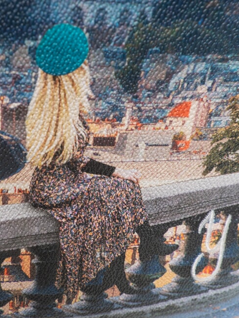 YESBAG Medium shoulder shopping bag paris / cor - Women&rsquo;s Bags