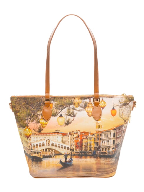 YESBAG Medium shoulder shopping bag Christmas Venice - Women&rsquo;s Bags