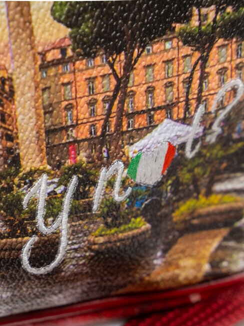 YESBAG Reporter shoulder bag Rome raining - Women&rsquo;s Bags