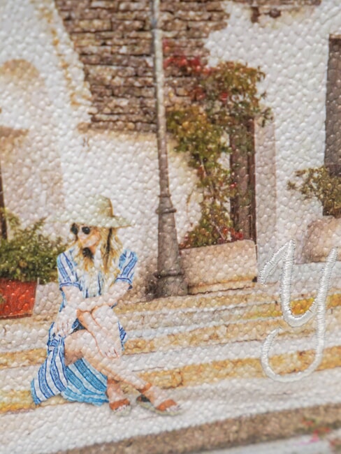 YESBAG Clutch bag with metal shoulder strap Puglia summer - Women&rsquo;s Bags