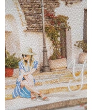 YNOT YESBAG Clutch bag with metal shoulder strap Puglia summer - Women&rsquo;s Bags - 3