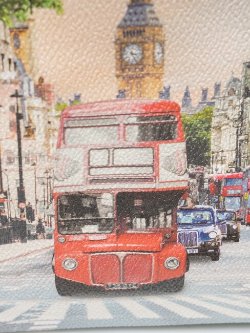 YESBAG Clutch bag with metal shoulder strap London Rainbow - Women&rsquo;s Bags