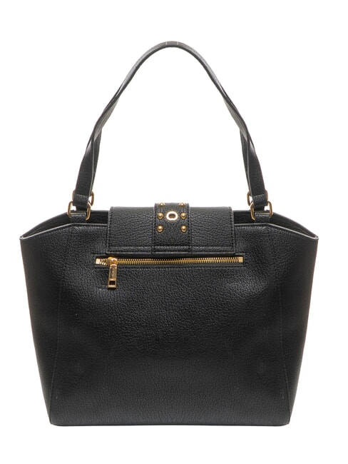 ROCKER Shopping bag with buckle and studs BLACK - Women&rsquo;s Bags