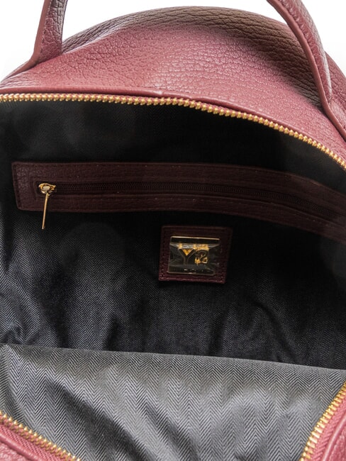 ROCKER Backpack with buckle and studs wine - Women&rsquo;s Bags