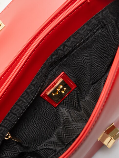 LUCY Shoulder bag with flap RED - Women&rsquo;s Bags