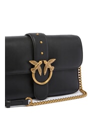 PINKO LOVE ONE Leather shoulder bag black-antique gold - Women&rsquo;s Bags - 3